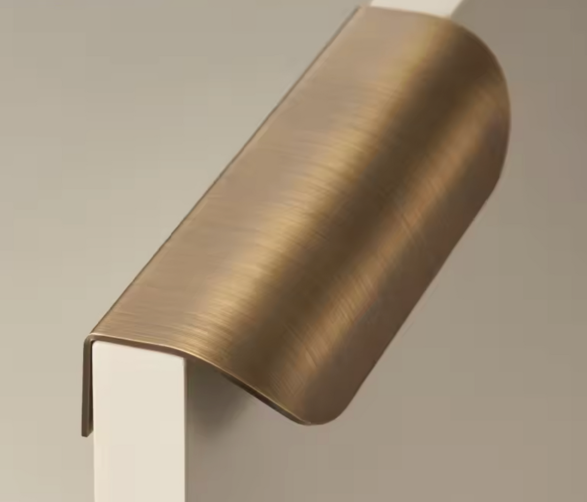 Poignée de meuble bronze brossé pour cuisine et salle de bain - vue 2